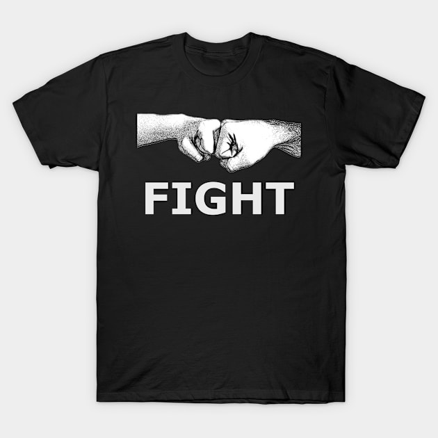 fight T-Shirt by Context